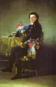 Francisco Jose de Goya Ferdinand Guillemardet French Ambassador in Spain. Sweden oil painting artist